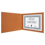 Leatherette Certificate Holder for 8 1/2" x 11"