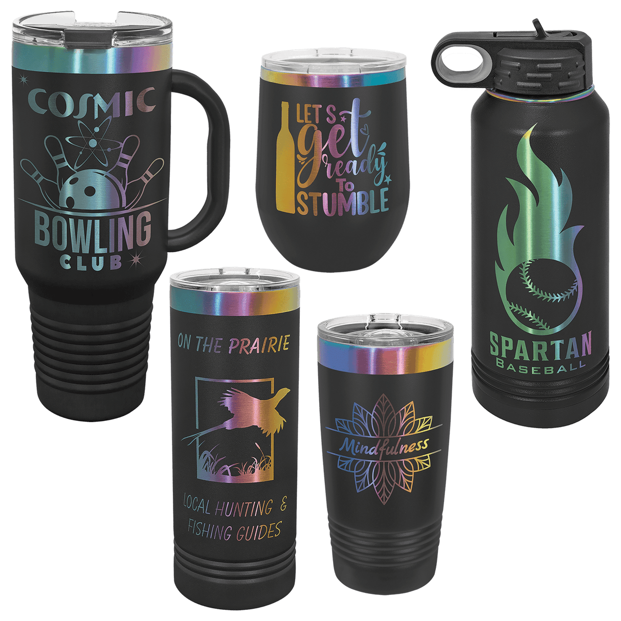 Polar Camel 32 oz. Prism ION-Plated Water Bottle